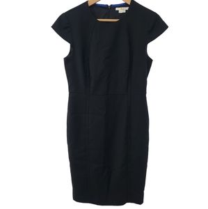 Boden Black Sheath Causal Dress Women's